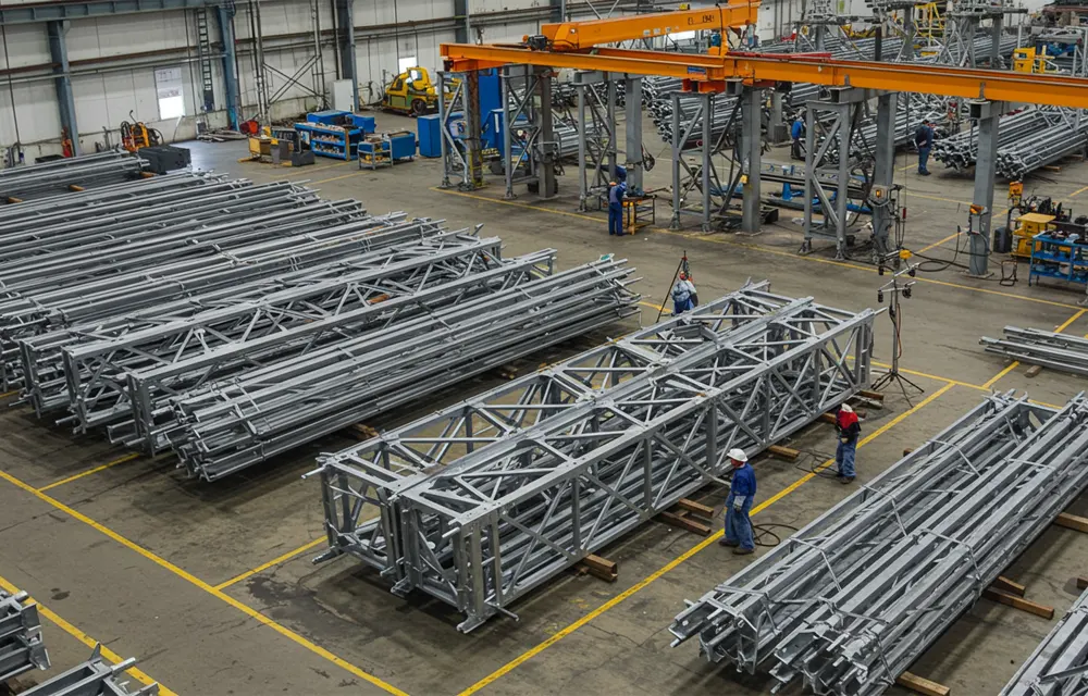 transmission line tower manufacturer