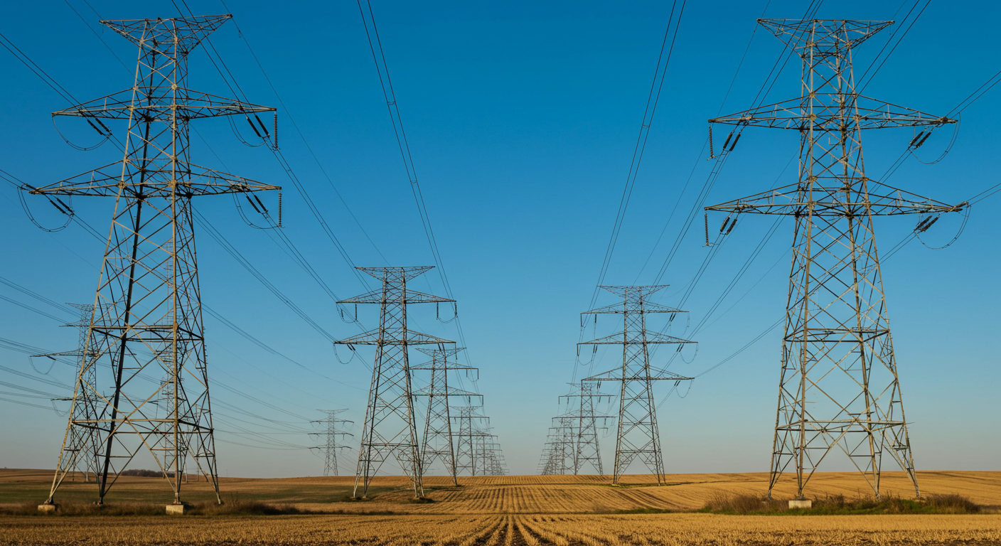 Electric grid towers