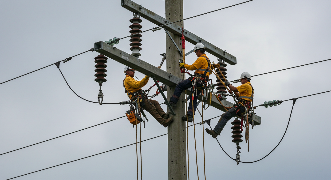 electric pole and tower services