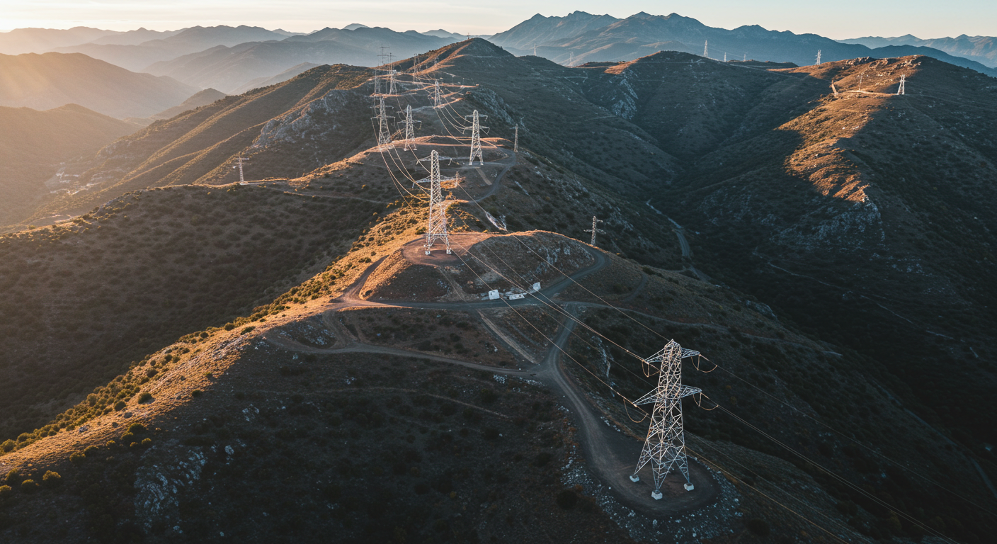 energy transmission towers