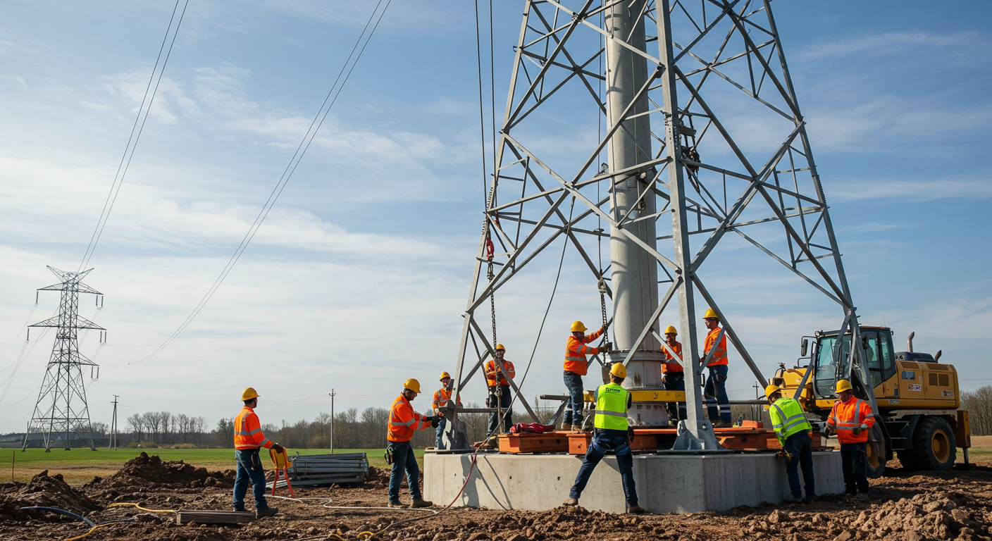 pylon installation services