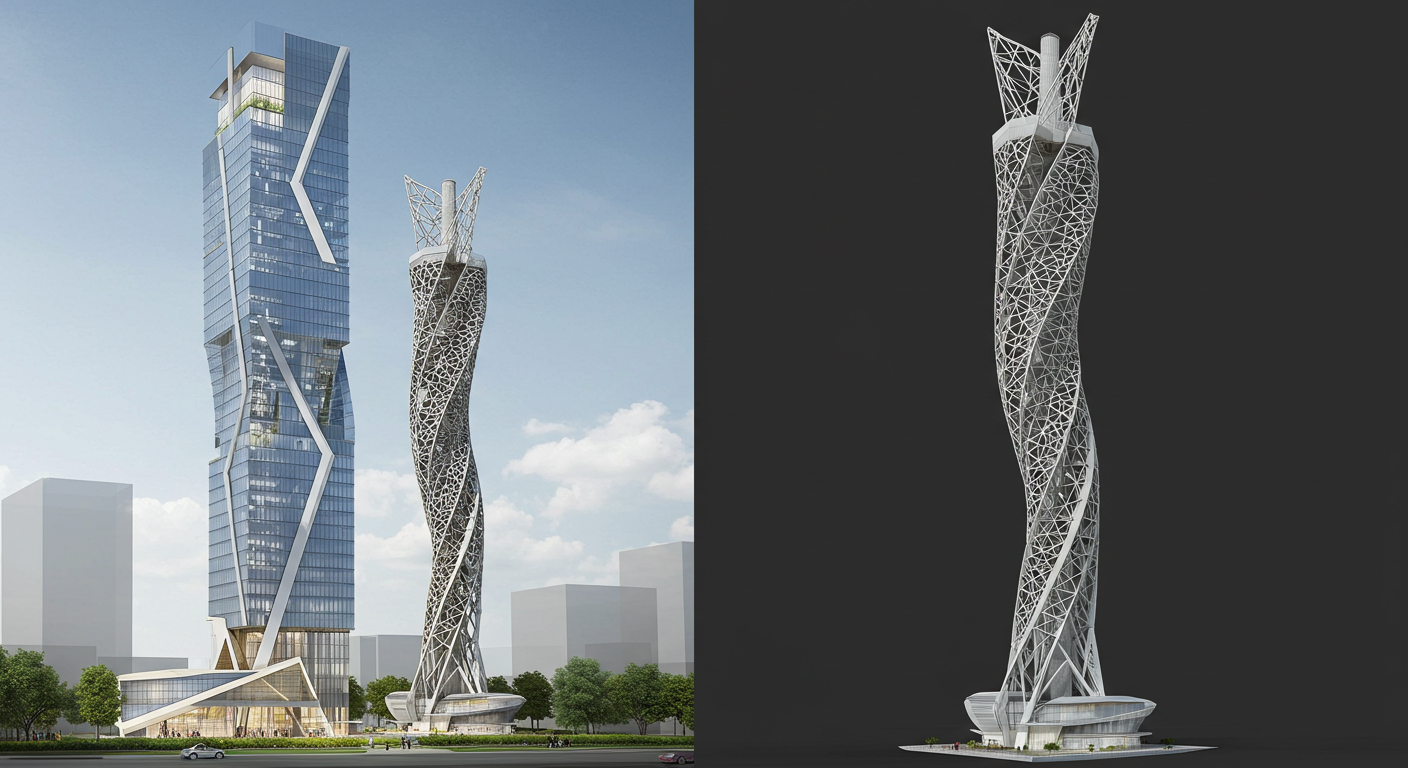 tower and pylon design