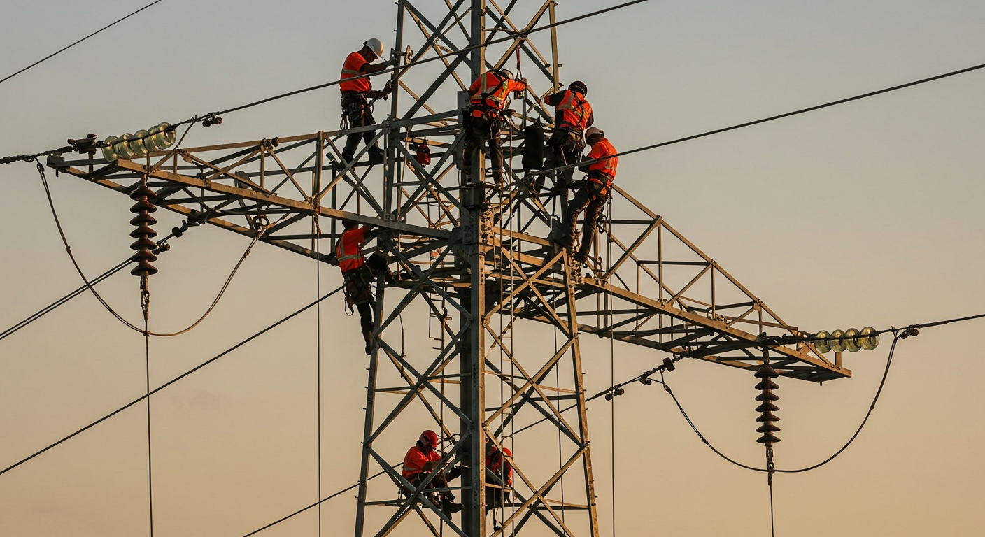 transmission tower maintenance