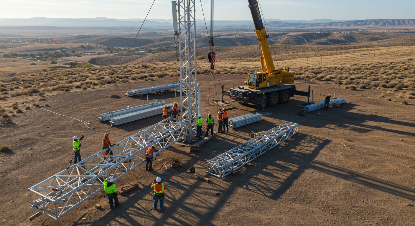 Monopole Tower Installation Service