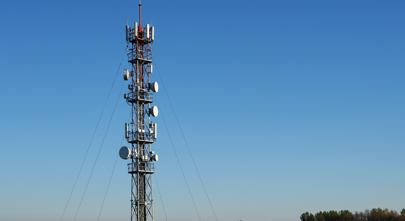 monopole telecom tower