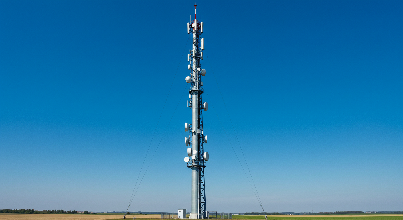 monopole telecommunication tower