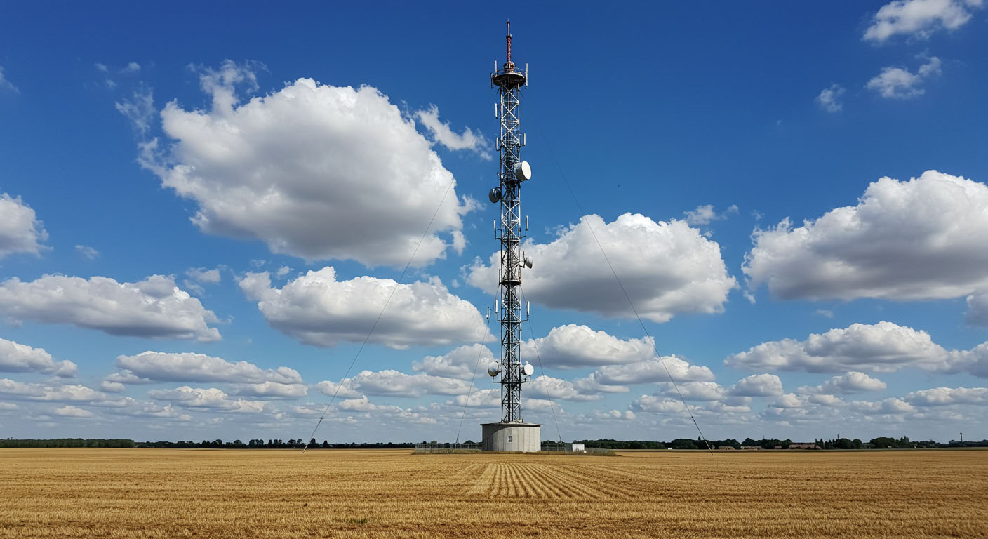 Telescopic Unguyed Antenna Towers